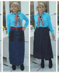 Try On: 4 Denim Skirts 