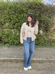 Styling Wide Leg Jeans - Chicandstylish #Linkup