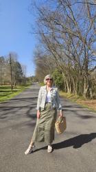 Cargo Maxi Skirt and Denim for the Sunday Showcase