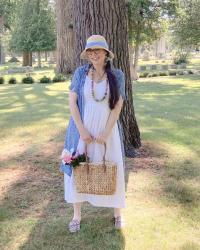 Style Imitating Art | “The Basket of Flowers” by Frederick Carl Frieseke