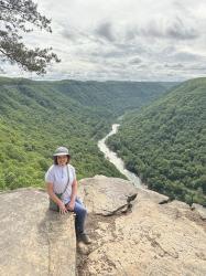 New River Gorge National Park : Endless Wall Trail , Canyon Rim Visitor Center, and the New River Gorge Bridge 