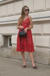 Red dress