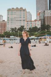 An Evening on Chicago’s Oak Street Beach