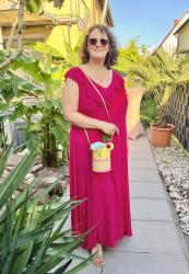 Sommerkleid in Pink - Cocktailstunde 