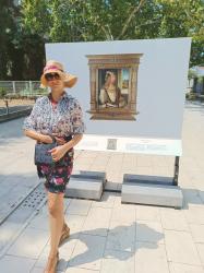 PRADO MUSEUM OPEN AIR EXHIBITION ON STREETS OF MOSTAR, BOSNIA AND HERZEGOVINA