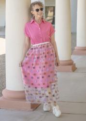 Mimic Monday: How To Style A Skirt Overlay