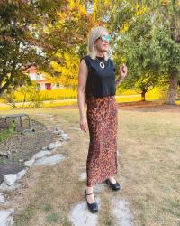 How to Wear Leopard Print Over 50