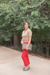 Falling for Red and Leopard Print – Fall Fashion 2024