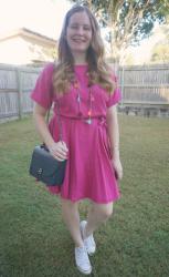 Kmart Fuchsia Pink Dresses, Converse And Rebecca Minkoff Love Too Bag