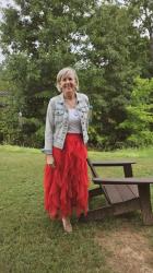 Tulle Skirt 3 Ways for Fall