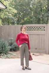 Herringbone Trousers – The Perfect Pant for Fall