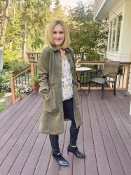 How To Achieve Classic Cool Style with a Shirtdress as a Jacket