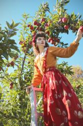 Apple picking in early October 🍎