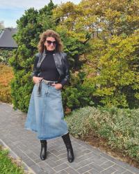 Timeless fashion: Denim skirt style