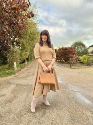 What to wear with a full skirt  - Chicandstylish Linkup