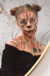 Bloody Tiger Makeup