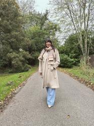 Styling my Cotton Traders Trench Coat. 