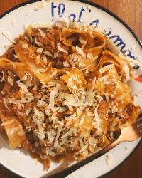 CAULIFLOWER, MUSHROOM & WALNUT 'BOLOGNESE'