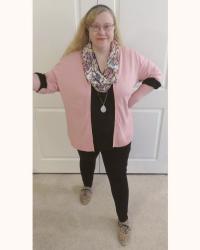 Soft Pink Color Combos for Fall/Winter Outfits Using Color Formulas: Black