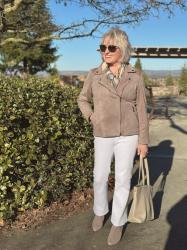 5 Ways to Wear White Jeans In Winter