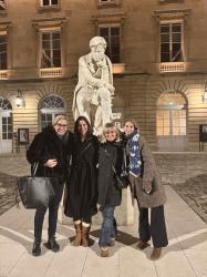 Chantal Thomas au College de France et le Procope