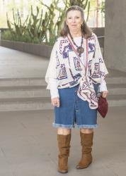 Reliable Information For Styling Denim Skirts in Winter