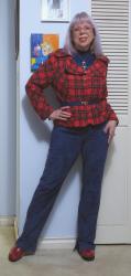 Blue Suede and Red Plaid, and Two Shoes