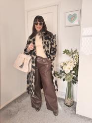 Styling my Leopard Print Coat - Chic & Stylish Linkup