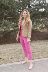 Tiekled Pink: Styling Tieks Ballet Flats & Linkup