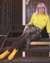 Bigass Weekend Wrap-Up: Yellow Bookending Leopard; VFF Gala and the 60s Mods; Brunch in Vintage and Fringe