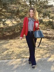 Red-y, Set, Style: 6 Ways to Rock a Red Blazer & Linkup