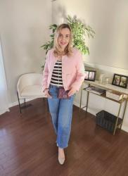 Ageless Style: Pink & Red Link-Up