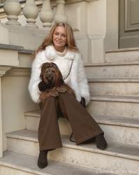 Chic & Cozy with a Furry Twist