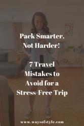 7 Most Common Packing Mistakes I See Women Make ALL The Time!