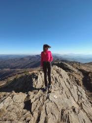 w górach: Bieszczady późną jesienią