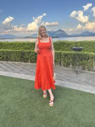 Wearing: Favourite Dresses and Accessories at Lake Maggiore