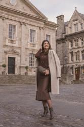 In the Heart of Dublin: Trinity College and Winter Hues with Celtic Tweed