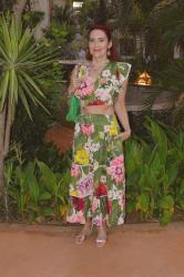 Floral Print Skirt Co-ord + Style With a Smile Link Up