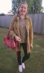 Leopard Print, Trench Coats And Jeans