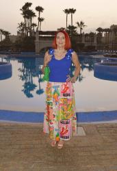 Fruit Print Skirt + Style With a Smile Link Up