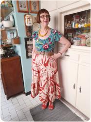 A jumble of July outfits