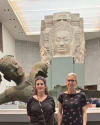 La Joconde du Cambodge au Musee Guimet