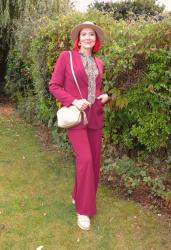 Burgundy and Leopard Print + Style With a Smile Link Up