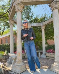 How to Style Wide Leg Jeans