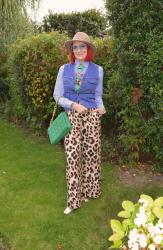 Denim and Leopard Print + Style With a Smile Link Up