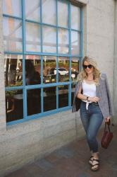 What to Wear Under a Blazer