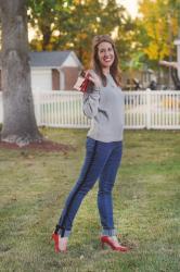 Sweater Weather Style x2: Cozy Knits & Standout Jeans