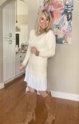 Updated Sweater Dress