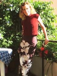 OOTD: The Burgundy Color Trend Is Here to Stay