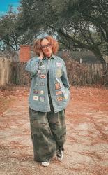 What I Wore: My DIY Patch Denim Jacket